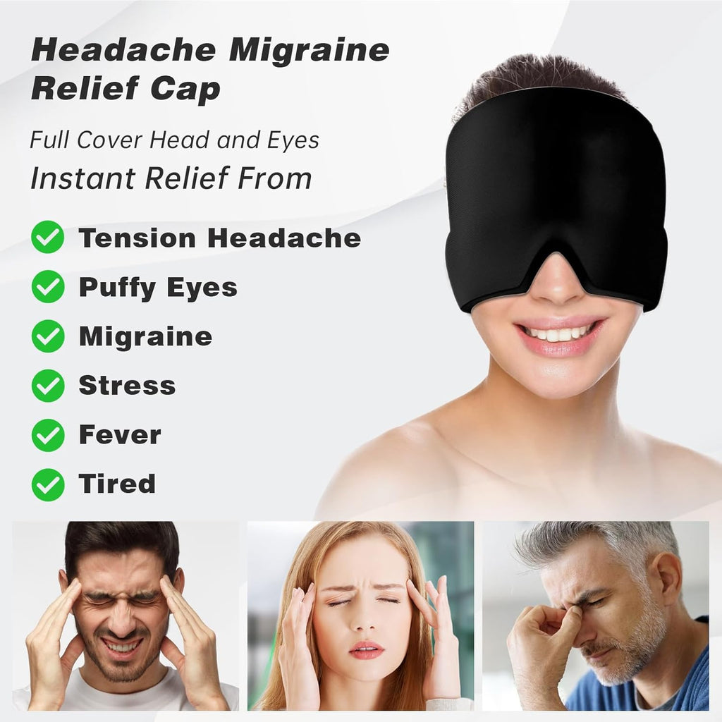 Wellsaac Headache & Migraine Relief Hat